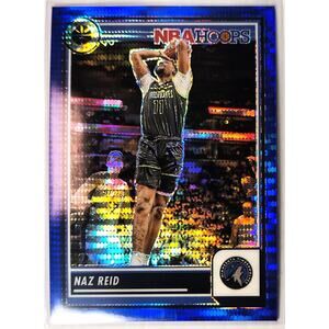 2023-24 NBA Hoops Premium Stock NAZ REID #221 Blue Pulsar Prizm 32/75